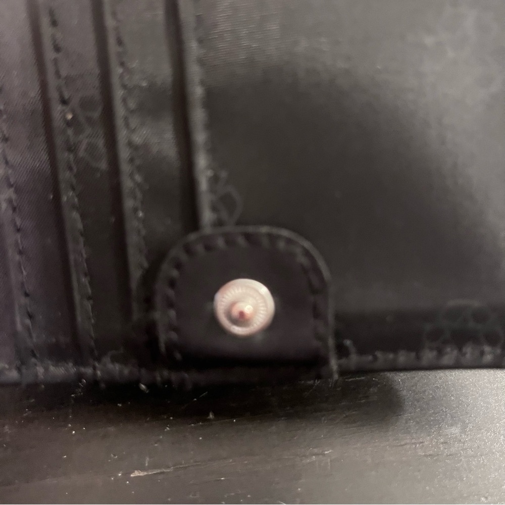 Unisex Black Bi-fold Wallet Faux Leather coin Purse multiple Card Holders + ID - Picture 14 of 15